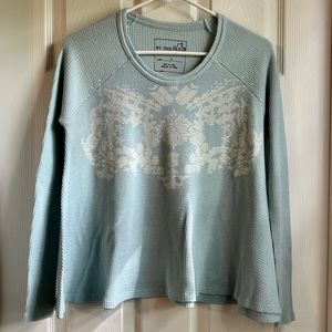 Free People Thermal - Ice Blue